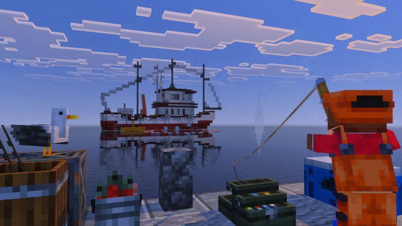 Friendly Fishing Add-On by Minecraft