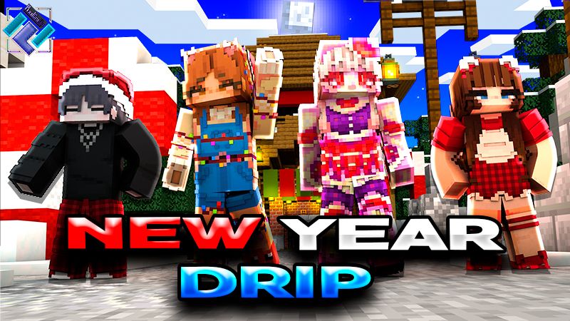 New Year Drip on the Minecraft Marketplace by PixelOneUp