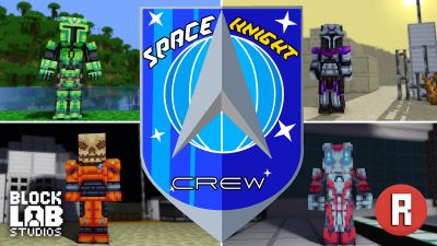 Space Knight Crew on the Minecraft Marketplace by BLOCKLAB Studios