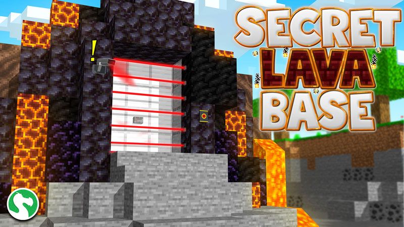 Secret Lava Base By Dodo Studios, How To Hide Bed Frame Legs Minecraft Bedrock