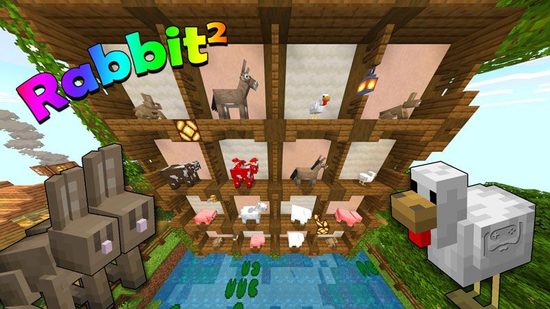 Rabbit Squared on the Minecraft Marketplace by Scai Quest Rabbit Squared on the Minecraft Marketplace by Scai Quest