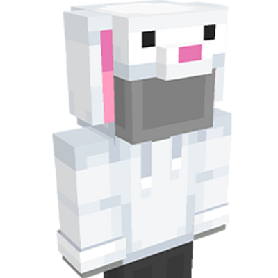 Rabbit Hoodie on the Minecraft Marketplace by Team Workbench