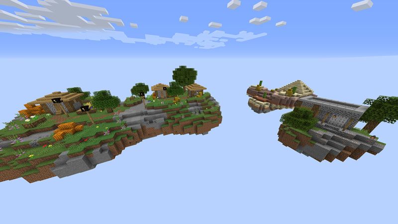 Village Skyblock by Pixelusion