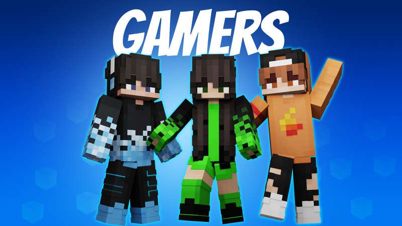 Gamers on the Minecraft Marketplace by VoxelBlocks