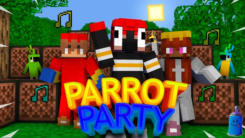 Parrot Party on the Minecraft Marketplace by Street Studios Parrot Party on the Minecraft Marketplace by Street Studios