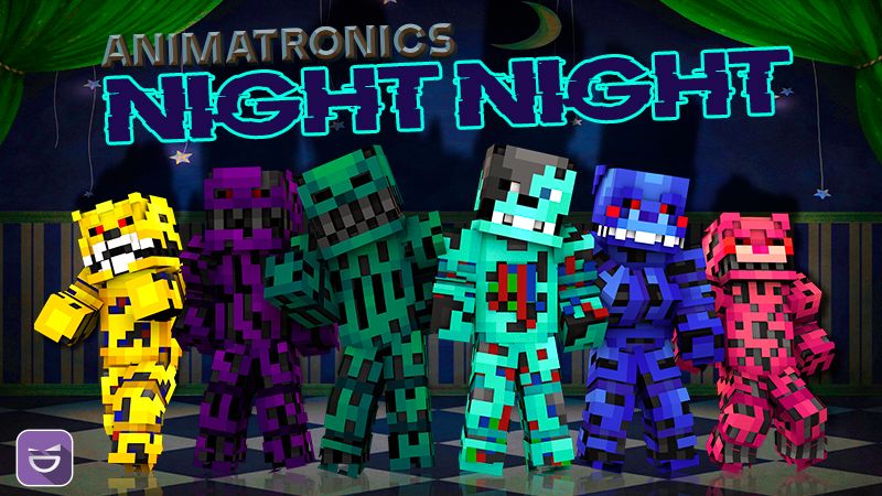 Animatronics Night Night on the Minecraft Marketplace by Giggle Block Studios