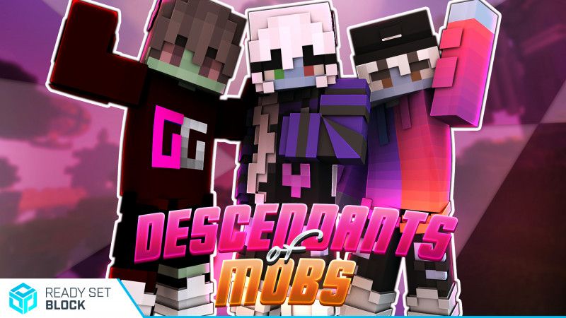 Descendants of Mobs on the Minecraft Marketplace by Ready, Set, Block! Descendants of Mobs on the Minecraft Marketplace by Ready, Set, Block!