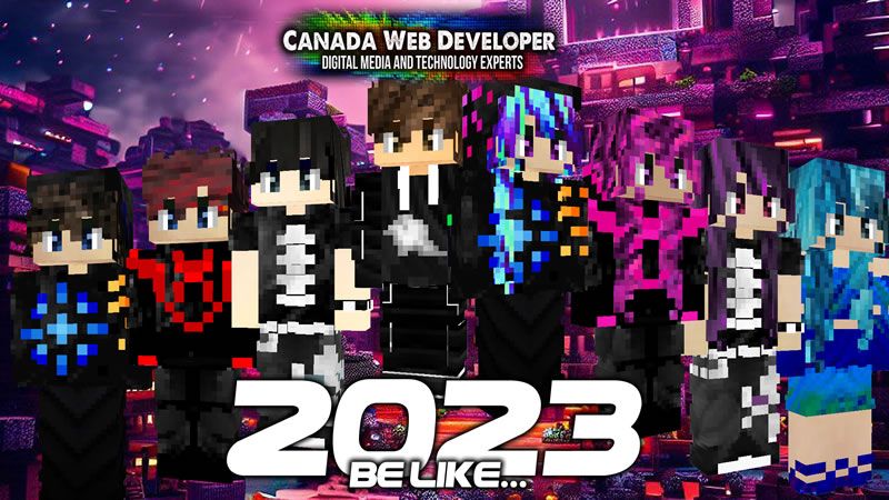 2023 BE LIKE on the Minecraft Marketplace by CanadaWebDeveloper