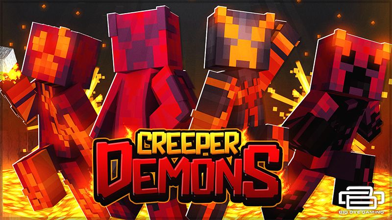 Creeper Demons on the Minecraft Marketplace by Big Dye Gaming