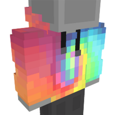 Tie Dye Hoodie on the Minecraft Marketplace by Glorious Studios