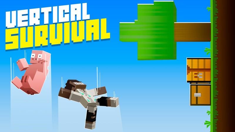 Vertical Survival on the Minecraft Marketplace by Cubed Creations