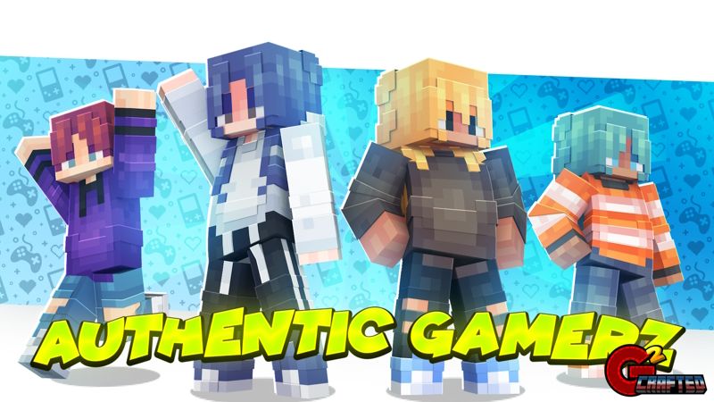Authentic Gamerz on the Minecraft Marketplace by G2Crafted Authentic Gamerz on the Minecraft Marketplace by G2Crafted