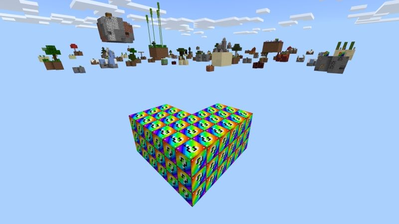 Lucky Rainbow Skyblock by Fall Studios