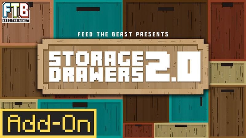 Storage Drawers 20 on the Minecraft Marketplace by FTB