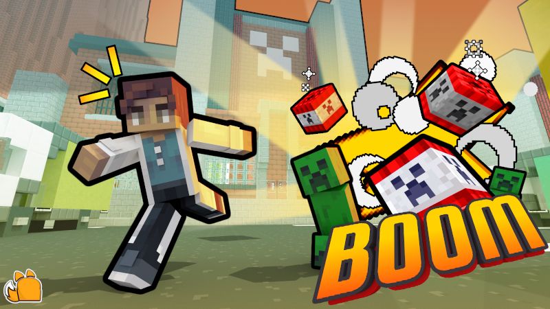 BOOM on the Minecraft Marketplace by A Foxy Toast BOOM on the Minecraft Marketplace by A Foxy Toast