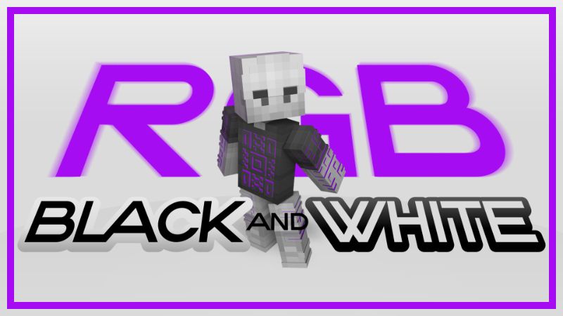 RGB Black and White on the Minecraft Marketplace by Virtual Pinata