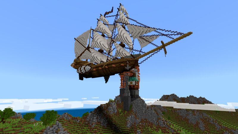 Steampunk Airship by G2Crafted