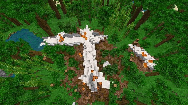 Plane Crash by Shapescape