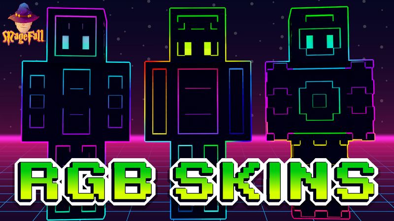 RGB Skins on the Minecraft Marketplace by Magefall RGB Skins on the Minecraft Marketplace by Magefall