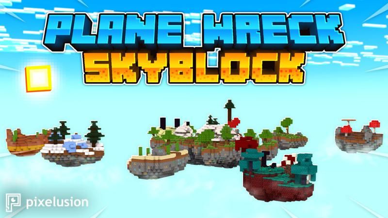 Plane Wreck Skyblock on the Minecraft Marketplace by Pixelusion