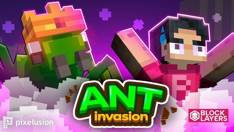 Ant Invasion on the Minecraft Marketplace by Pixelusion