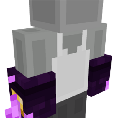 Purple Flame Gauntlets on the Minecraft Marketplace by TNTgames