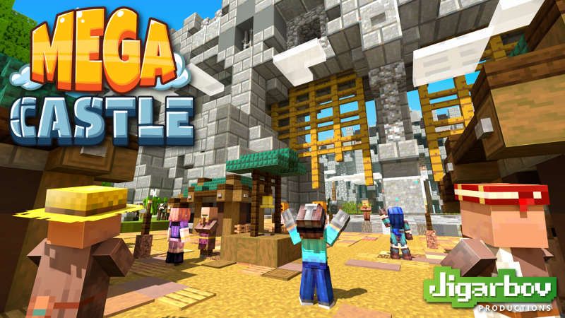 MEGA Castle on the Minecraft Marketplace by Jigarbov Productions