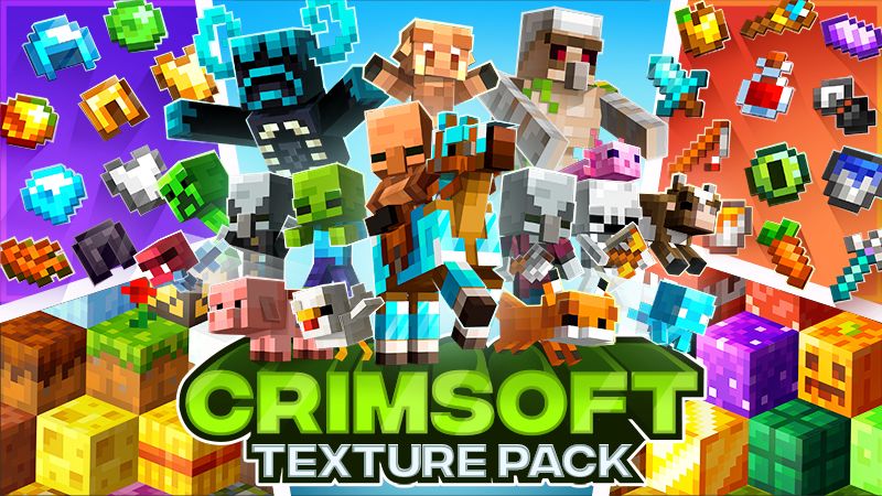 Crimsoft Texture Pack on the Minecraft Marketplace by RareLoot
