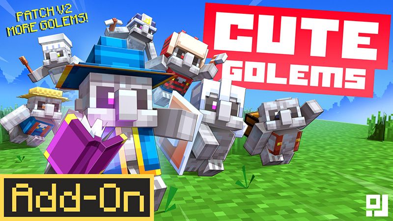 Cute Golems on the Minecraft Marketplace by inPixel