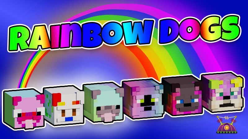 Rainbow Dogs on the Minecraft Marketplace by Cleverlike Rainbow Dogs on the Minecraft Marketplace by Cleverlike