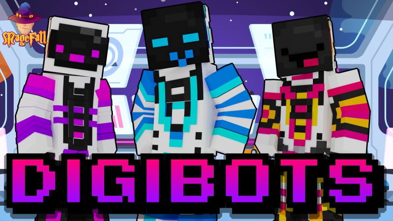 Digibots on the Minecraft Marketplace by Magefall Digibots on the Minecraft Marketplace by Magefall