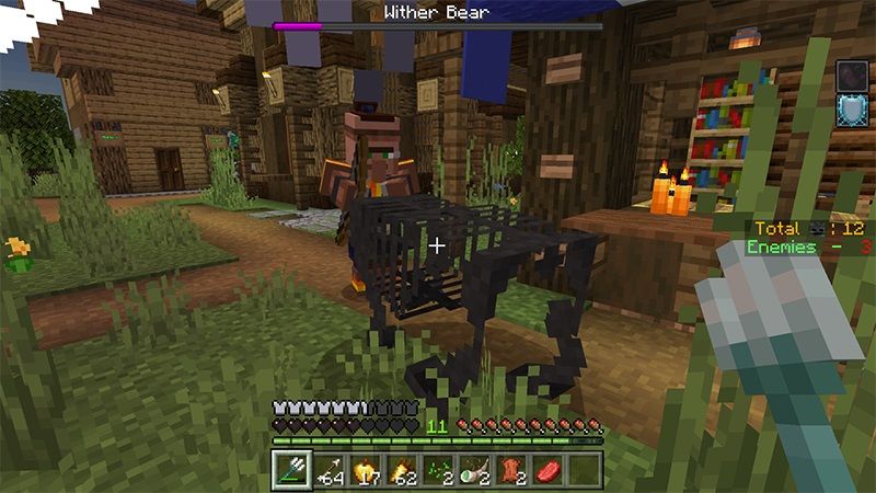 Villagers vs. Wither by Lifeboat