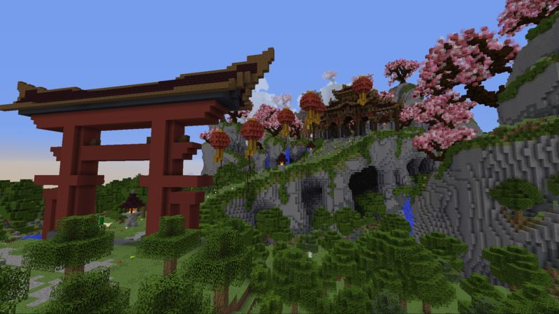 Sakura Temple by Razzleberries