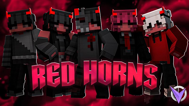 Red Horns on the Minecraft Marketplace by Team Visionary