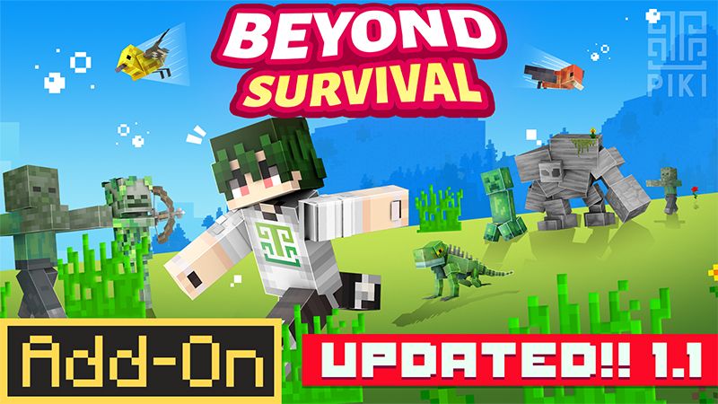 Beyond Survival 11 on the Minecraft Marketplace by Piki Studios