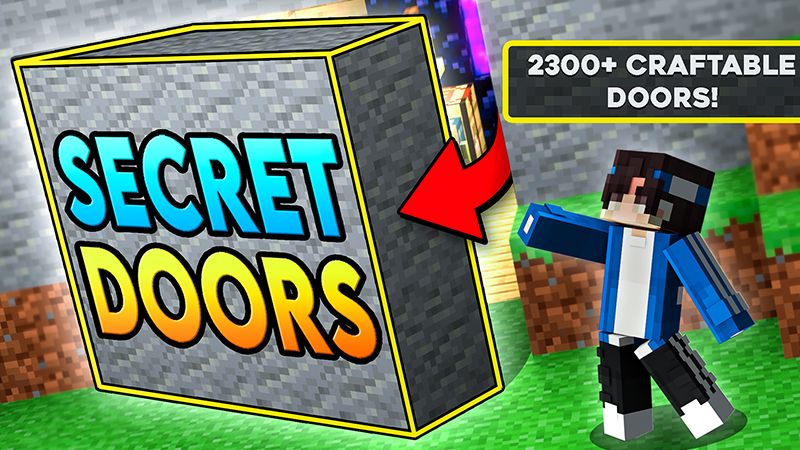 Secret Doors on the Minecraft Marketplace by 4KS Studios