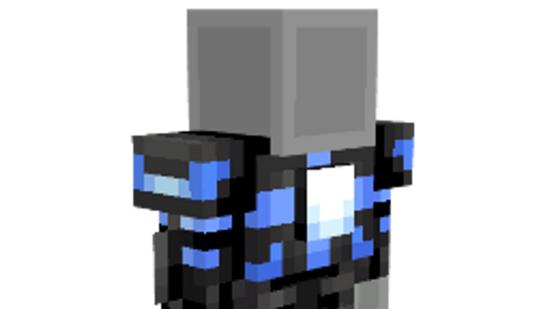 Blue Sci Fi Suit on the Minecraft Marketplace by Pixel Paradise