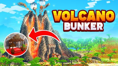 Volcano Bunker on the Minecraft Marketplace by Meraki