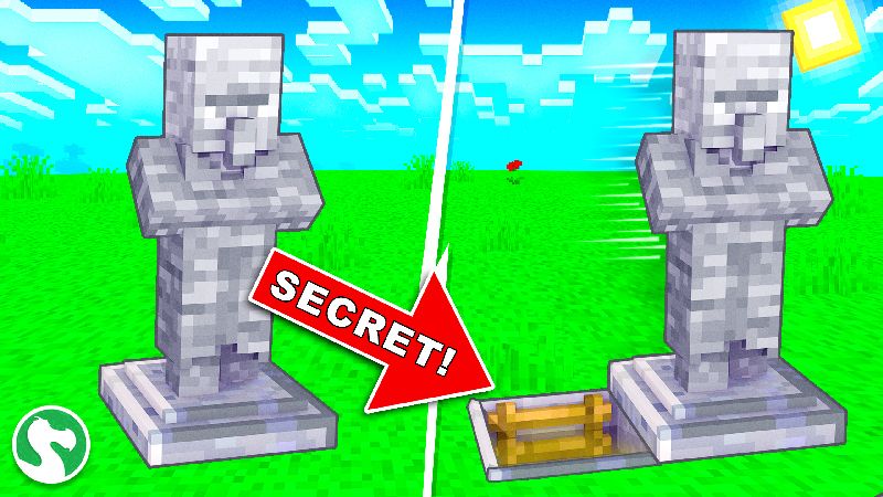Secret Statue Base on the Minecraft Marketplace by Dodo Studios Secret Statue Base on the Minecraft Marketplace by Dodo Studios