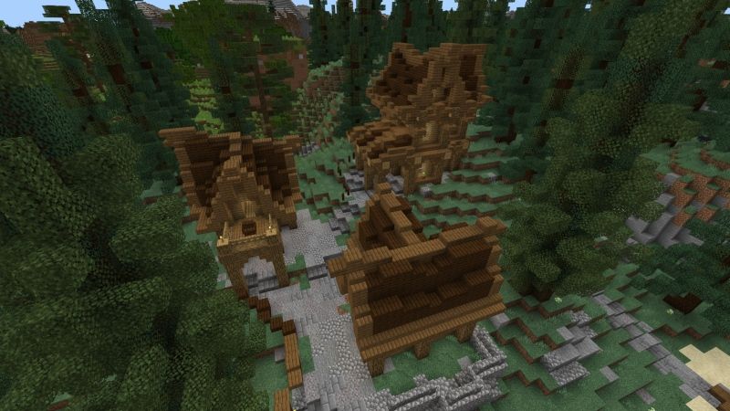 Giant Block Village by Fall Studios