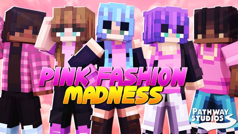 Pink Fashion Madness on the Minecraft Marketplace by Pathway Studios Pink Fashion Madness on the Minecraft Marketplace by Pathway Studios