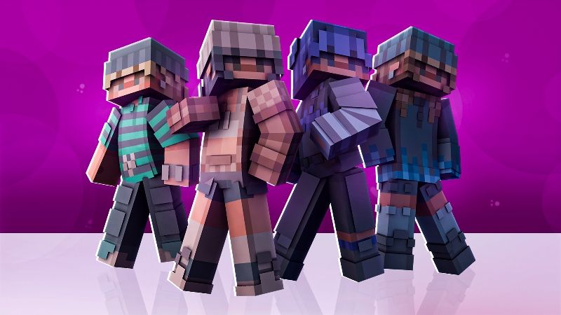 Goth Teens on the Minecraft Marketplace by Tristan Productions Goth Teens on the Minecraft Marketplace by Tristan Productions