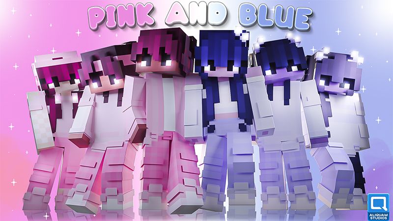 Pink and Blue on the Minecraft Marketplace by Aliquam Studios Pink and Blue on the Minecraft Marketplace by Aliquam Studios