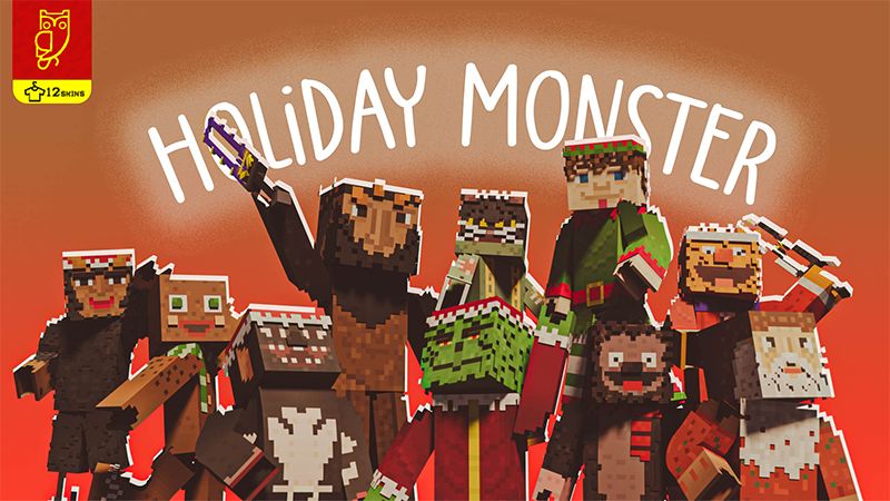 Holiday Monster on the Minecraft Marketplace by DeliSoft Studios Holiday Monster on the Minecraft Marketplace by DeliSoft Studios