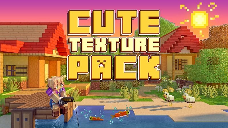 Cute Texture Pack on the Minecraft Marketplace by BBB Studios Cute Texture Pack on the Minecraft Marketplace by BBB Studios