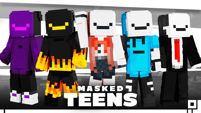 Masked Teens on the Minecraft Marketplace by inPixel Masked Teens on the Minecraft Marketplace by inPixel
