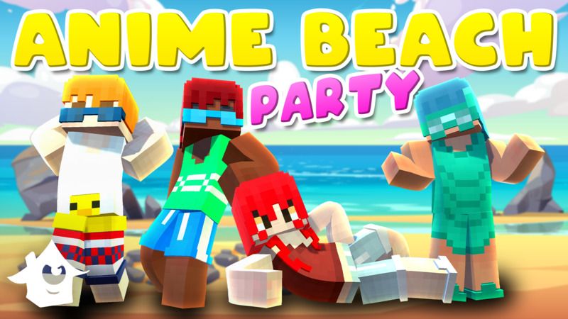 Anime Beach Party on the Minecraft Marketplace by House of How