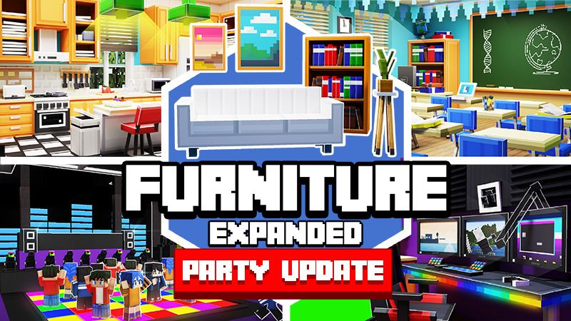 Furniture Expanded on the Minecraft Marketplace by Wonder