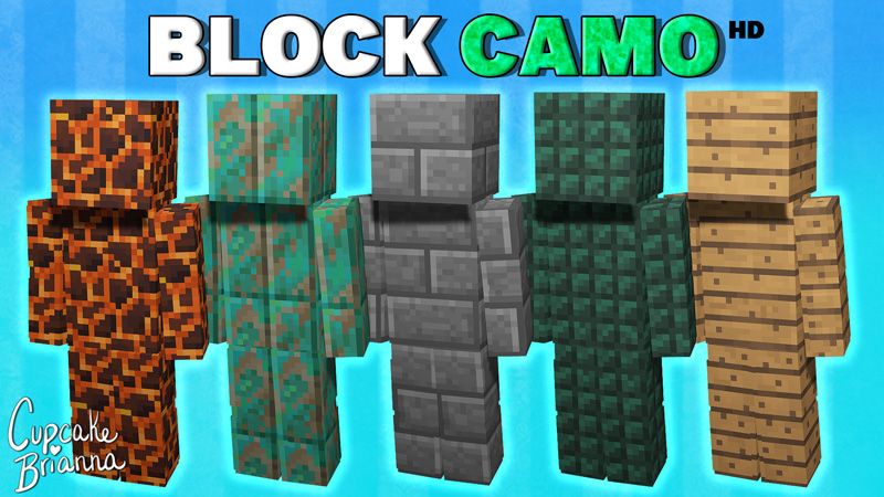 Block Camo HD Skin Pack on the Minecraft Marketplace by CupcakeBrianna Block Camo HD Skin Pack on the Minecraft Marketplace by CupcakeBrianna