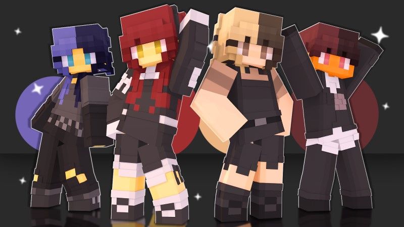 Trendy Goth on the Minecraft Marketplace by Nitric Concepts Trendy Goth on the Minecraft Marketplace by Nitric Concepts